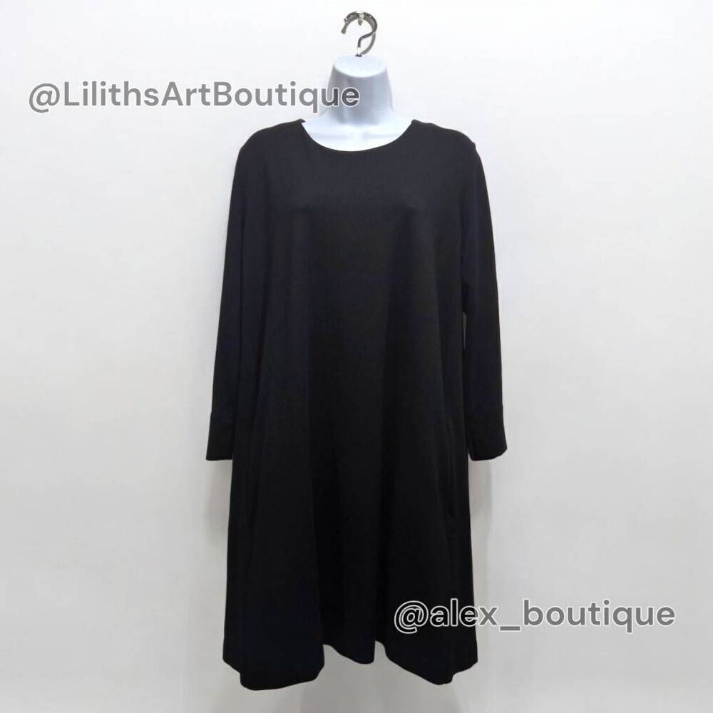 H&M Basic Boat Neck Jersey Dress(C044)-Size L for Women - Picture 3 of 12